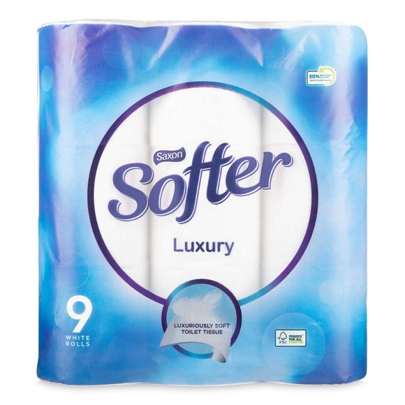 Saxon Luxury Toilet Tissue 9 Pack - HelloSupermarket