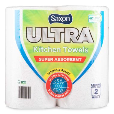 Saxon Ultra Kitchen Towels 2 Rolls