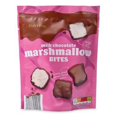 Dairyfine Milk Chocolate Marshmallow Bites 100g