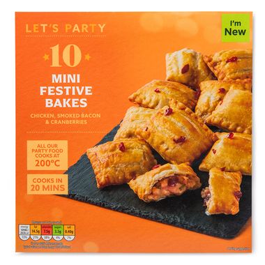 Let's Party Mini Festive Bakes 300g