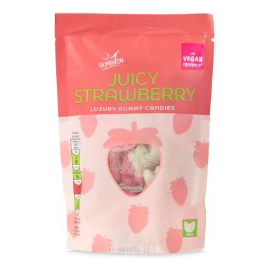 Dominion Juicy Strawberry Luxury Gummy Candies 120g