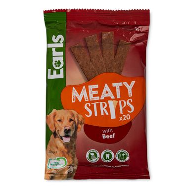 Earls Meaty Beef Strips 200g