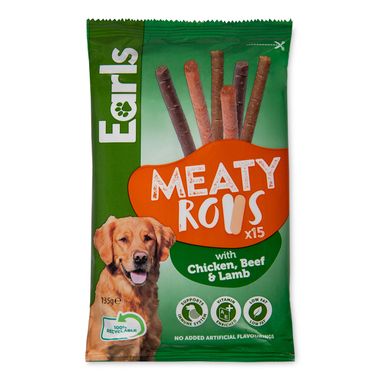 Earls Chicken, Beef & Lamb Meaty Rolls 135g