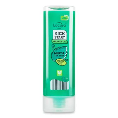 Lacura Kick Start Mint & Tea Tree Shower Gel 250ml