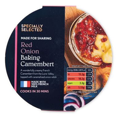 Specially Selected Red Onion Baking Camembert 290g