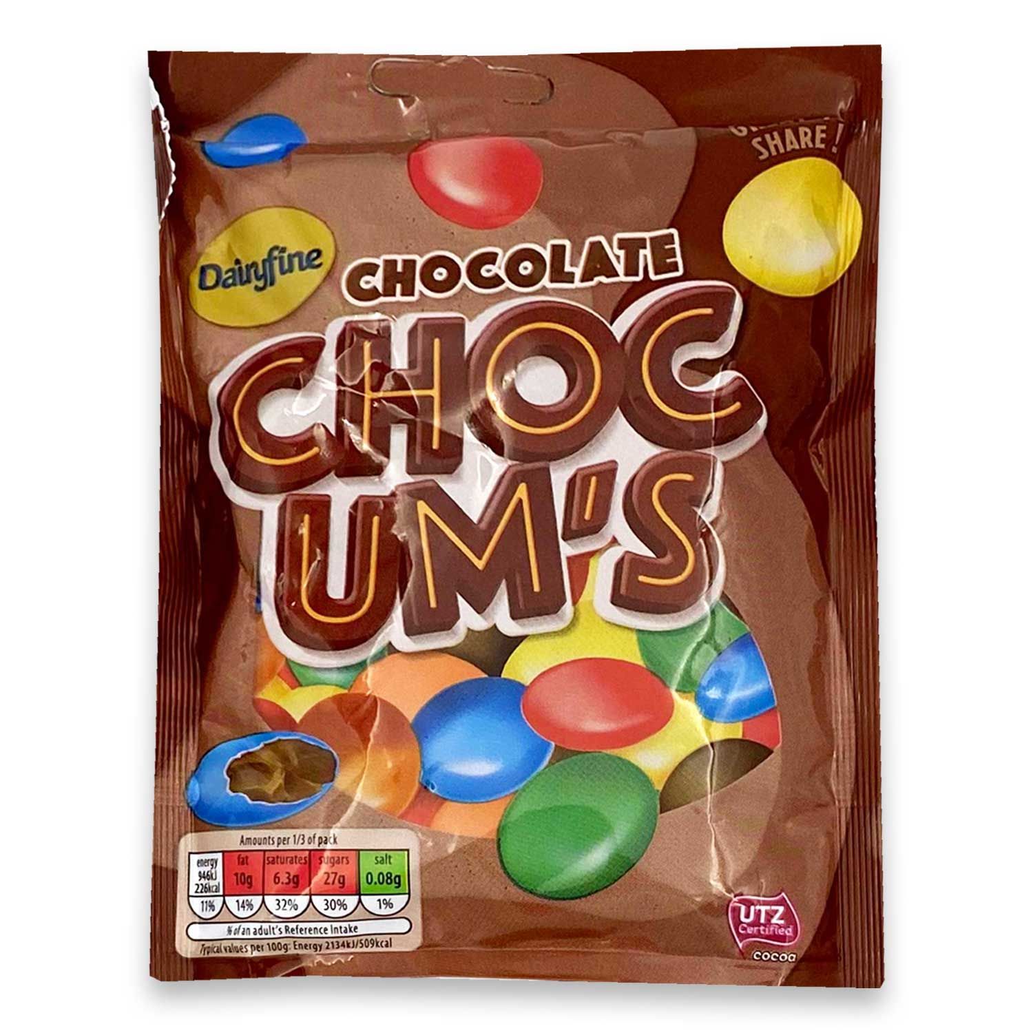 Dairyfine Choc Um S Chocolate 133g Aldi