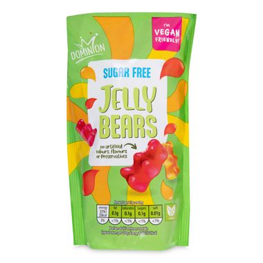 Dominion Sugar Free Jelly Bears 75g