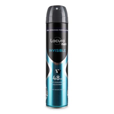 Lacura Men's Invisible 48hr Anti-perspirant Deodorant 250ml