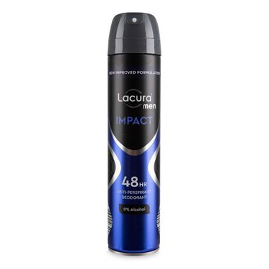 Lacura Men's Impact 48hr Anti-perspirant Deodorant 250ml