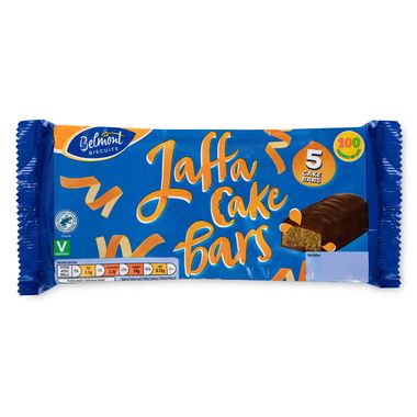 Belmont Jaffa Cake Bars 123g/5 Pack