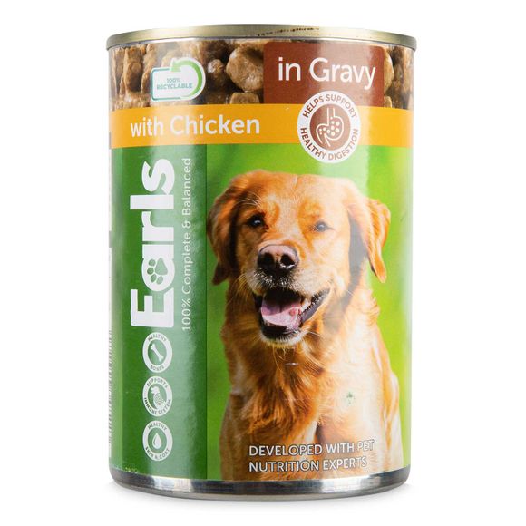 Earls Chicken In Gravy Canned Dog Food 400g | ALDI