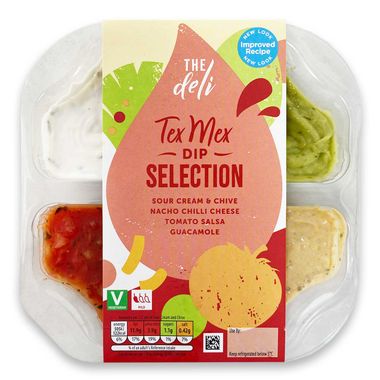 The Deli Tex Mex Dip Selection 400g