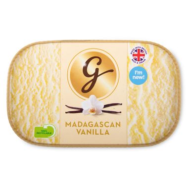 Giannis Madagascan Vanilla Ice Cream 1l