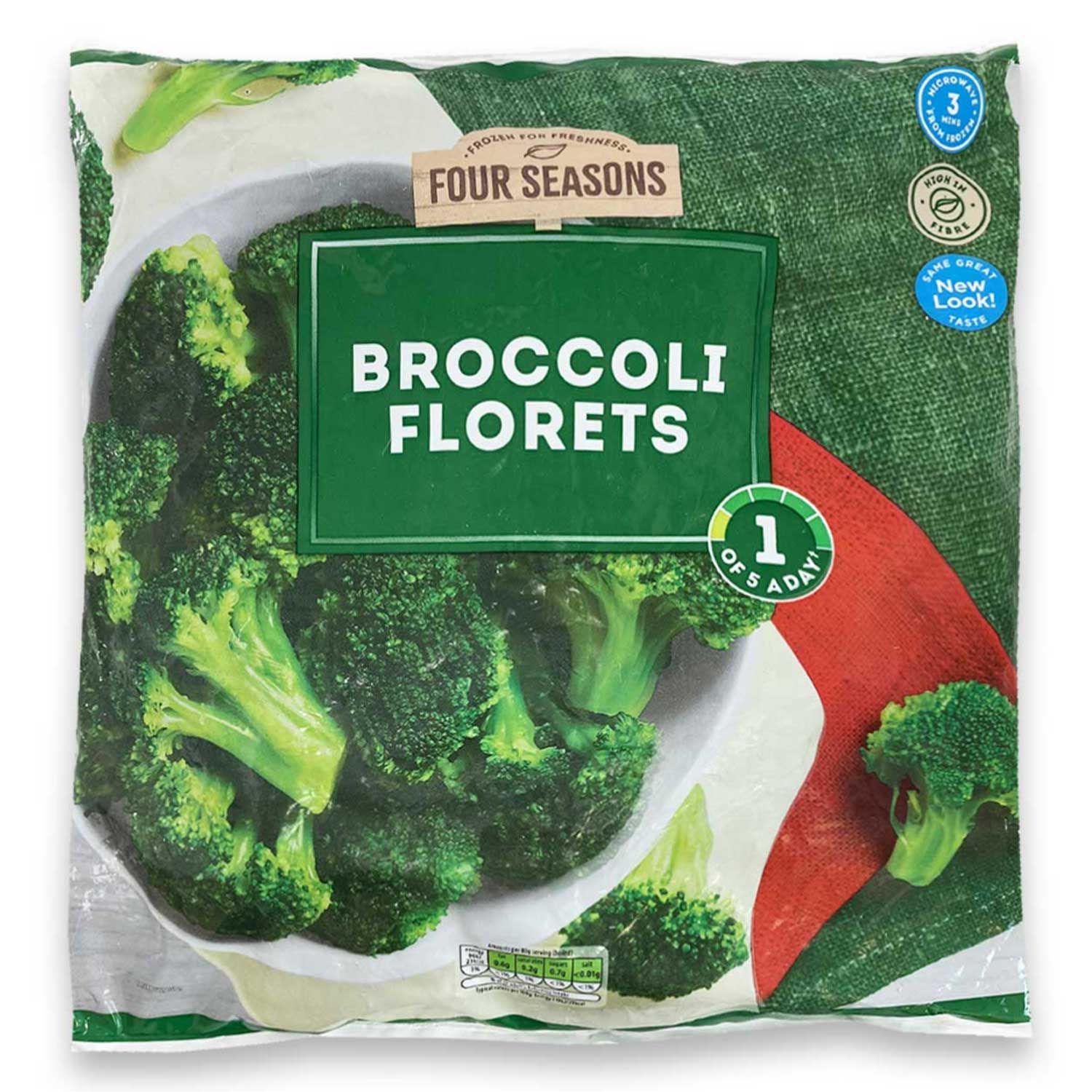 Four Seasons Broccoli Florets 1kg | ALDI