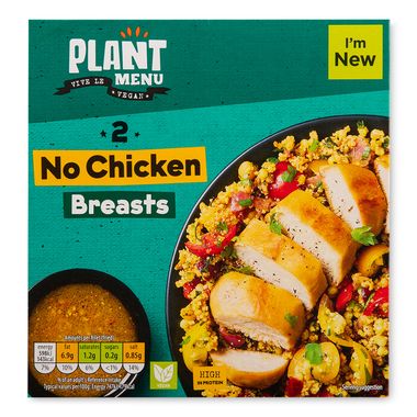 Plant Menu No Chicken Breasts 175g/2 Pack