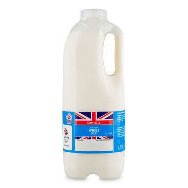 Cowbelle British Whole Milk 2 Pints