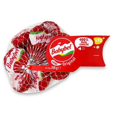 Babybel Mini Original Cheese (200g) 10 X 20g