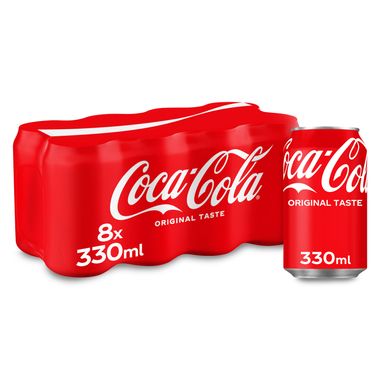 Coca-Cola Original Taste 8 X 330ml