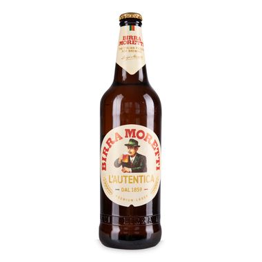 Birra Moretti Lager Beer Bottle 660ml