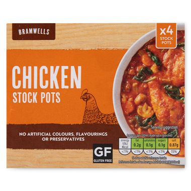 Bramwells Chicken Stock Pots 4x24g