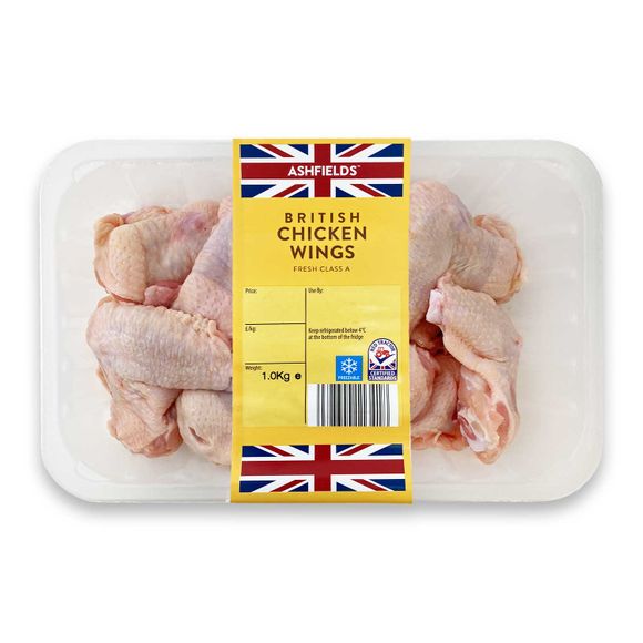 Ashfield Farm Chicken Wings 1kg ALDI