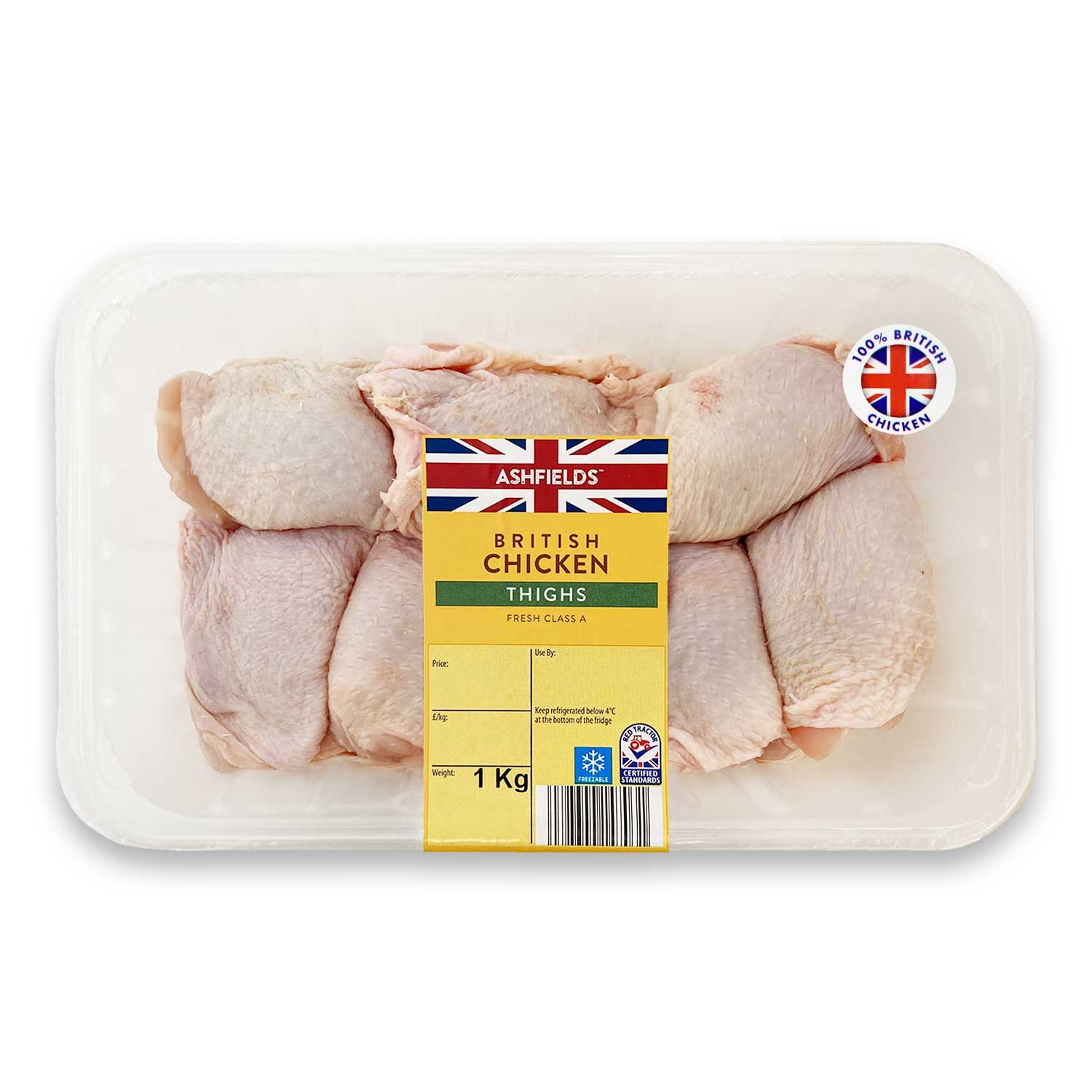 Ashfield Farm Chicken Thighs 1kg ALDI