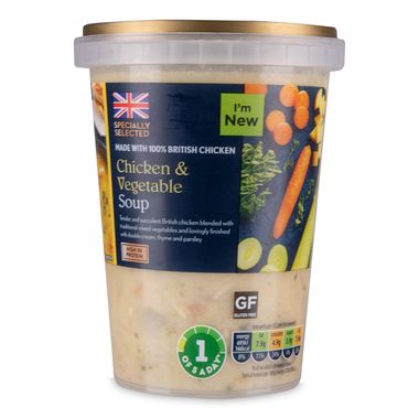 Specially Selected Chicken & Vegetable Soup 600g