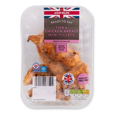 Ashfields Tikka Chicken Breast Mini Fillets 170g