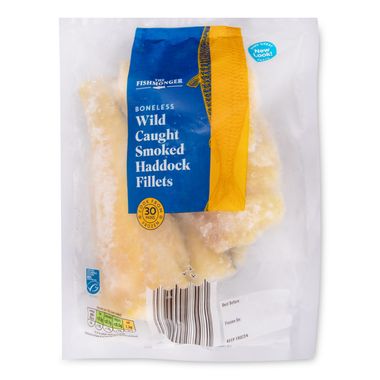 The Fishmonger Boneless Smoked Haddock Fillets 400g