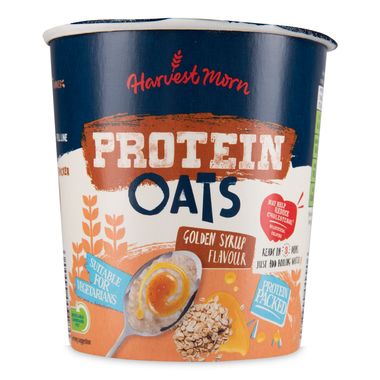 Harvest Morn Protein Oats Golden Syrup Flavour 70g