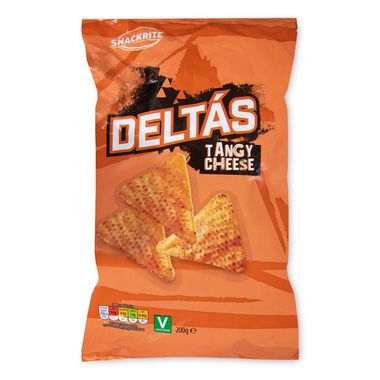 Snackrite Tangy Cheese Tortilla Chips 200g