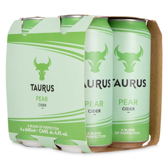 TaurusPearCider4x440ml