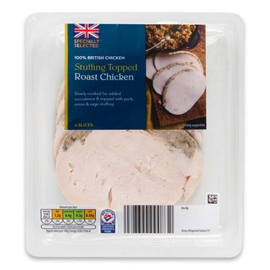 Specially Selected Stuffing Topped Roast Chicken 135g