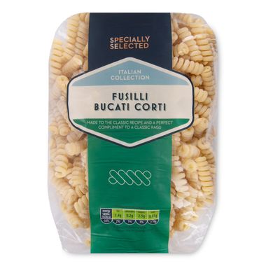 Specially Selected Fusilli Bucati Corti Pasta 500g