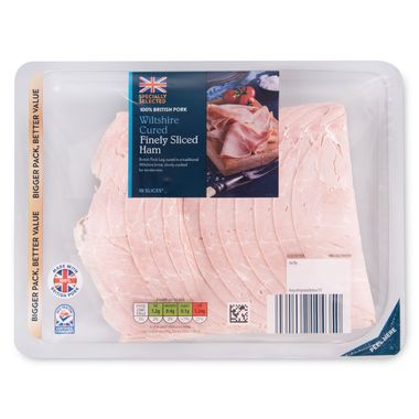 Specially Selected Wiltshire Cured Finely Sliced Ham 240g/18 Pack*