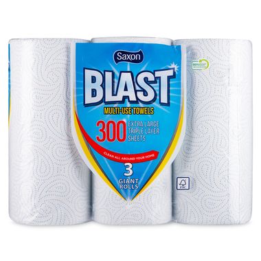 Saxon Blast Multi-use Towels 3 Pack