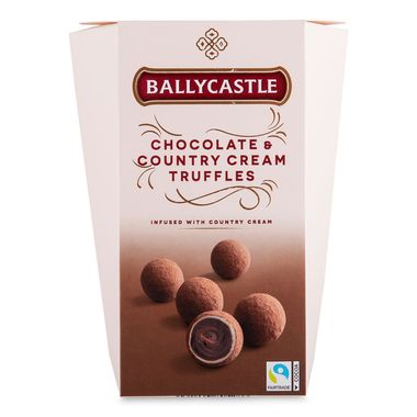 Ballycastle Chocolate & Irish Cream Truffles 125g