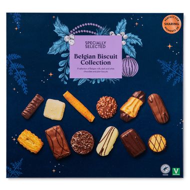 Specially Selected Belgian Chocolate Biscuits 400g