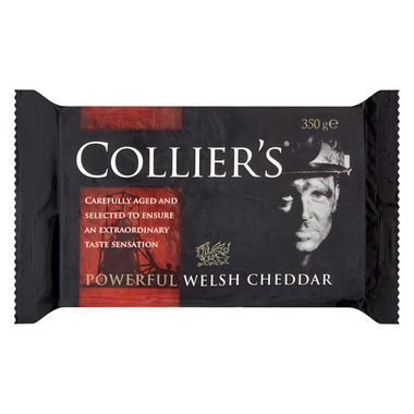 Collier's Powerful Welsh Cheddar 350g