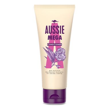 Aussie Mighty Mega Conditioner - Vegan - Lightweight & Gentle - For Soft & Shiny Hair, 170ml