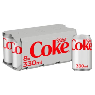 Diet Coke 8 X 330ml