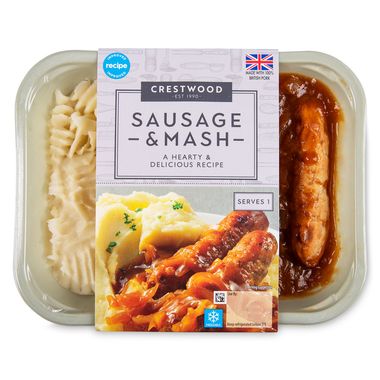 Crestwood Sausage & Mash 400g