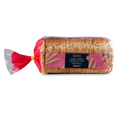 Specially Selected Superseed Farmhouse Sliced White Bread 800g