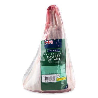 Oakhurst Half Leg Of Lamb Typically 1.15kg