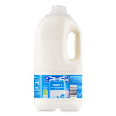 McCallums Scottish Whole Milk 3.6% Fat 4 Pints/2.27l