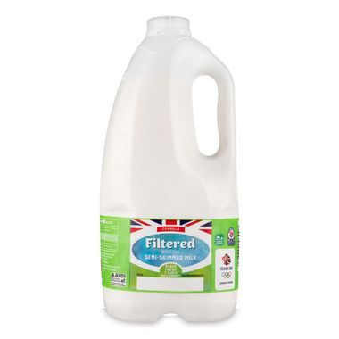 Cowbelle Filtered British Semi-skimmed Milk 2l