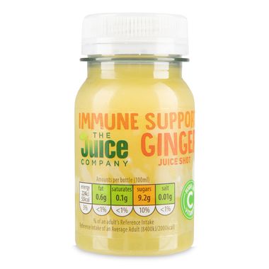 The Juice Company Ginger Immune Support Juice Shot 100ml