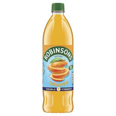 Robinsons Double Strength Orange No Added Sugar Fruit Squash 1l