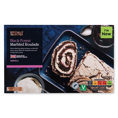 Specially Selected Black Forest Marbled Roulade 425g