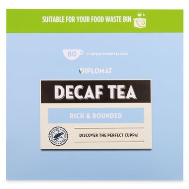 Diplomat Decaf Everyday Round Tea Bags 250g/80 Pack